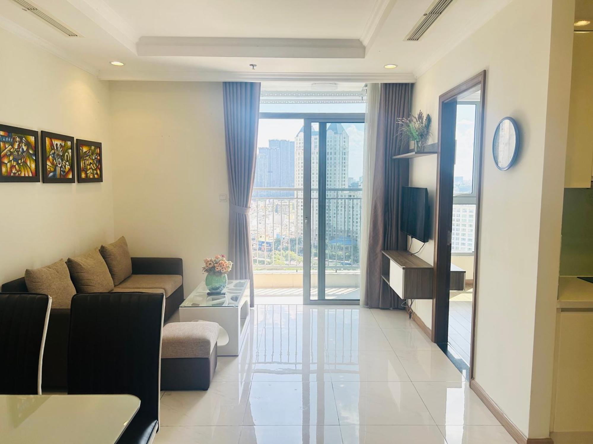 Luxhomes Saigon - Vinhomes Central Park Ho-Chi-Minh-Stadt Exterior foto